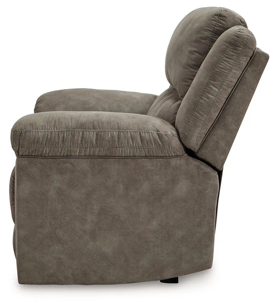 Laresview - Zero Wall Wide Seat Recliner - Fossil by Unique Piece Furniture