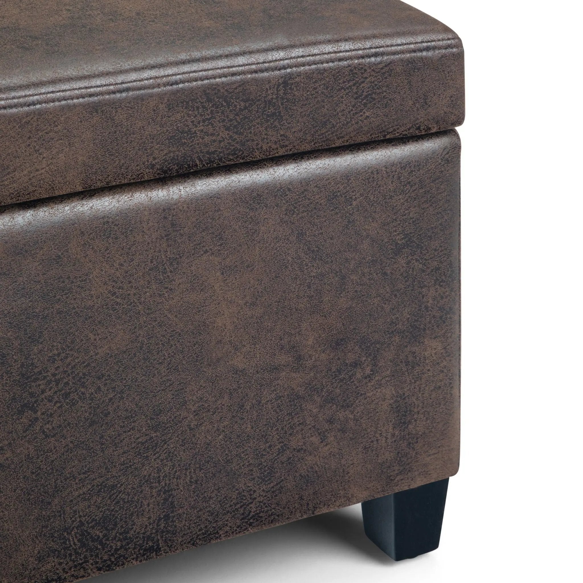 Avalon - Contemporary Storage Ottoman Bench by HouseOfZazla