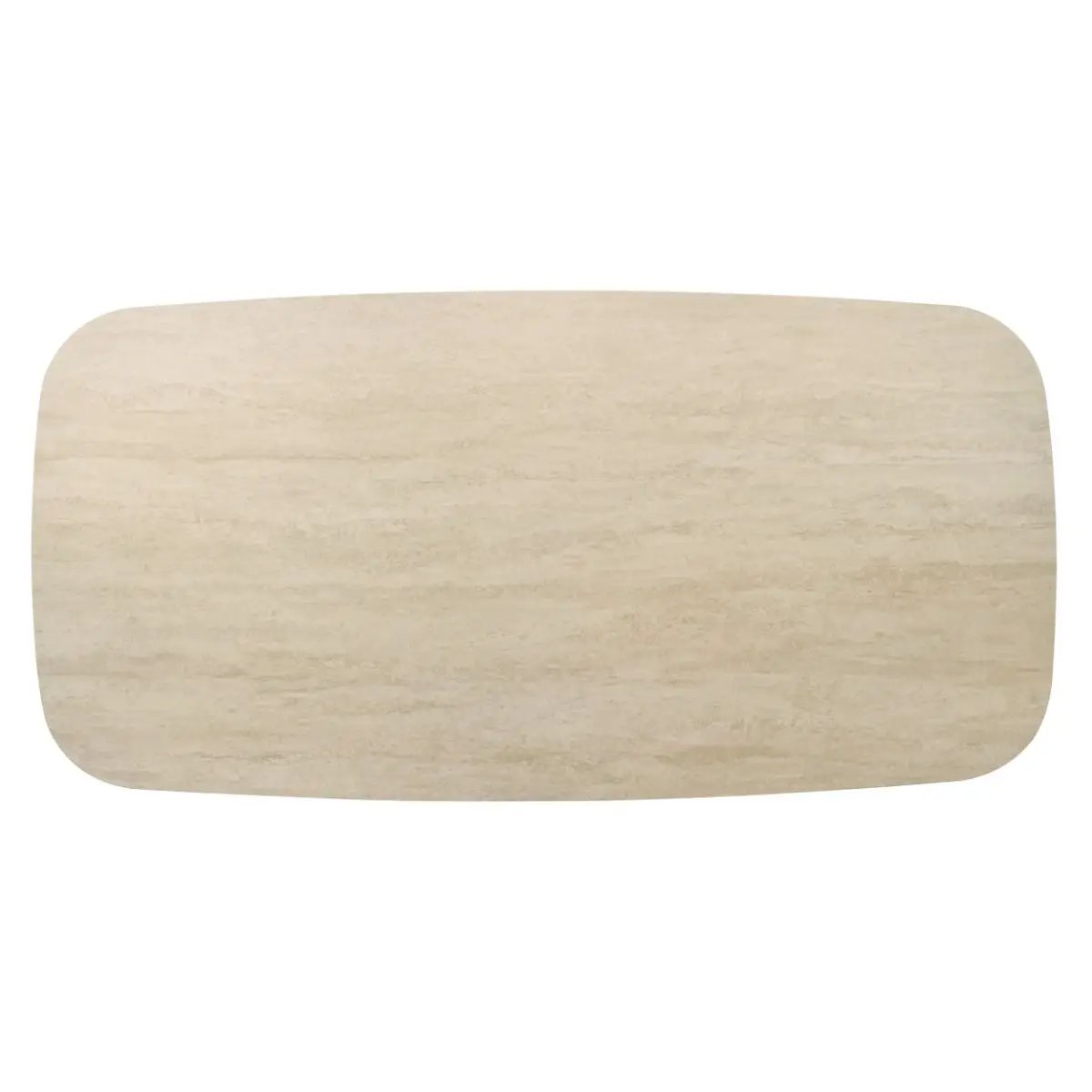 Lark - Dining Table - Travertine / Black by Unique Piece Furniture