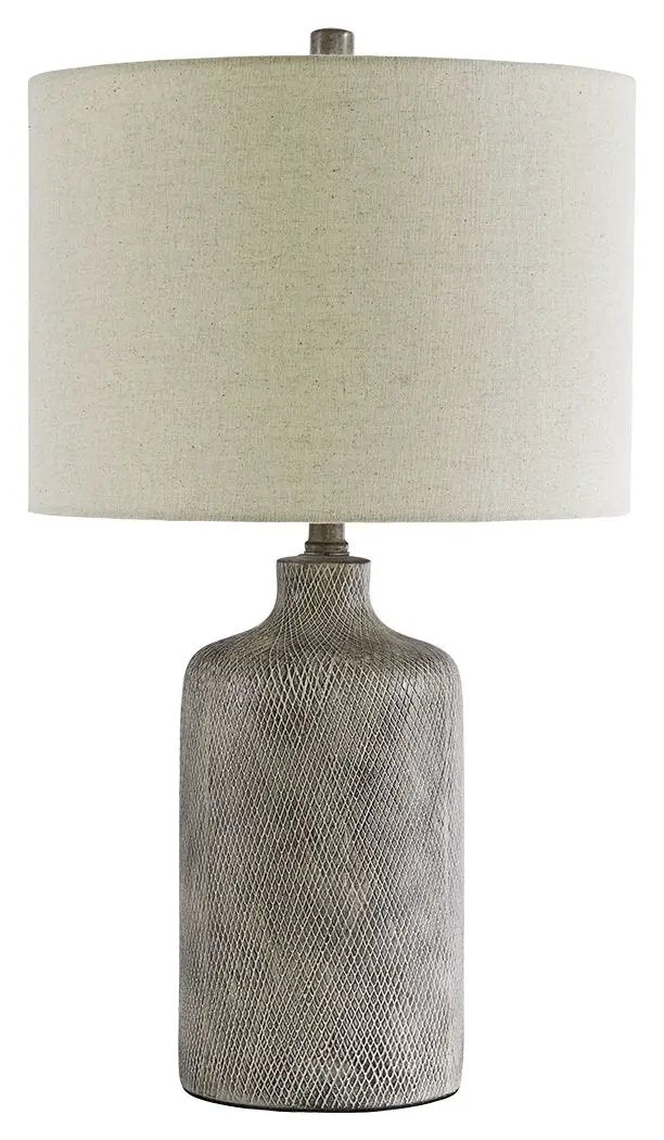 Linus - Ceramic Table Lamp - Antique Black by Unique Piece Furniture