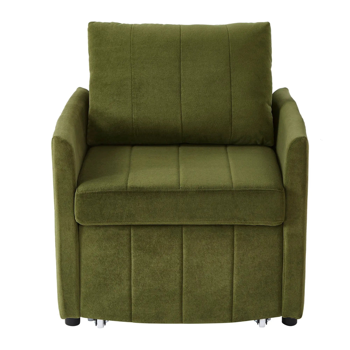 Upholstered Convertible Sleeper Sofa With 5 Position Backrest, Side Pockets, Storage by HouseOfZazla