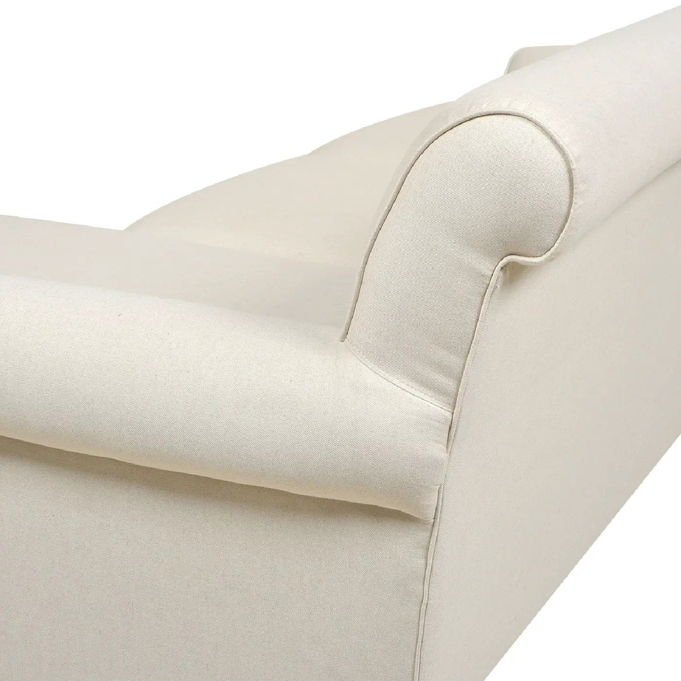 Alana - L-Shape Reversible Sectional Sofa - Light Beige by HouseOfZazla