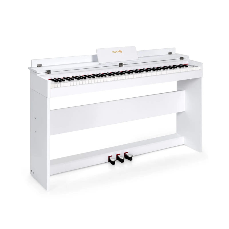88 Key Full Size Electric Piano Keyboard with Stand 3 Pedals MIDI Function by DirectDeals