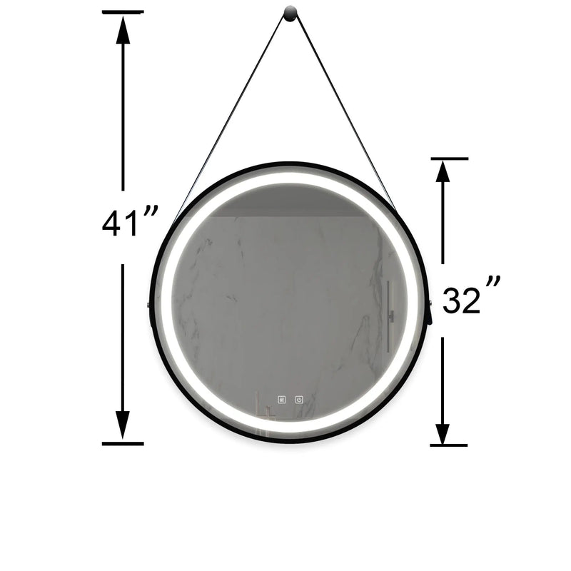 32-Inch Classy LED Bathroom Vanity Mirror by HouseOfZazla