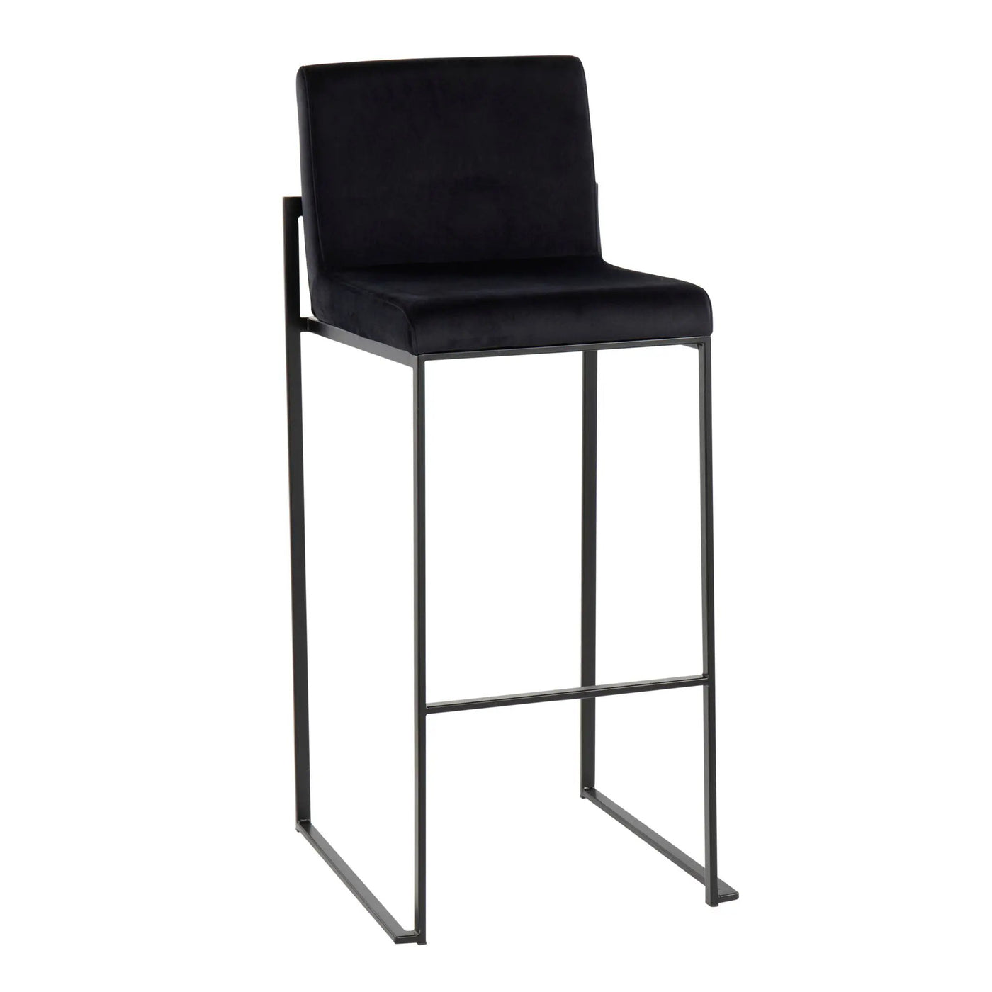 Fuji - Contemporary High Back Barstool Elegant Design by HouseOfZazla