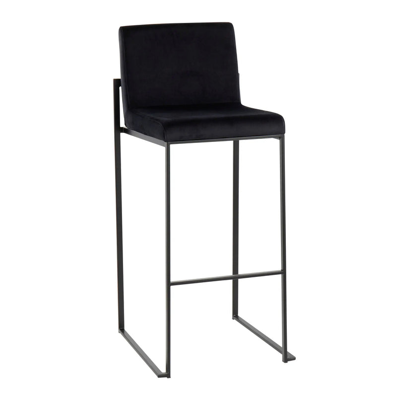 Fuji - Contemporary High Back Barstool Elegant Design by Unique Piece Furniture