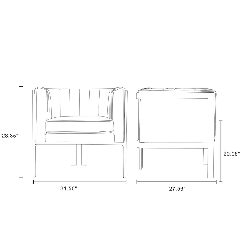Paramount - Lounge Chair by HouseOfZazla