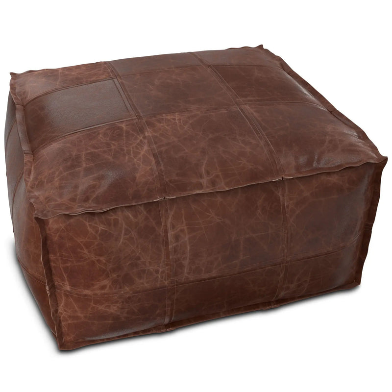 Sheffield - Handcrafted Square Pouf by Unique Piece Furniture