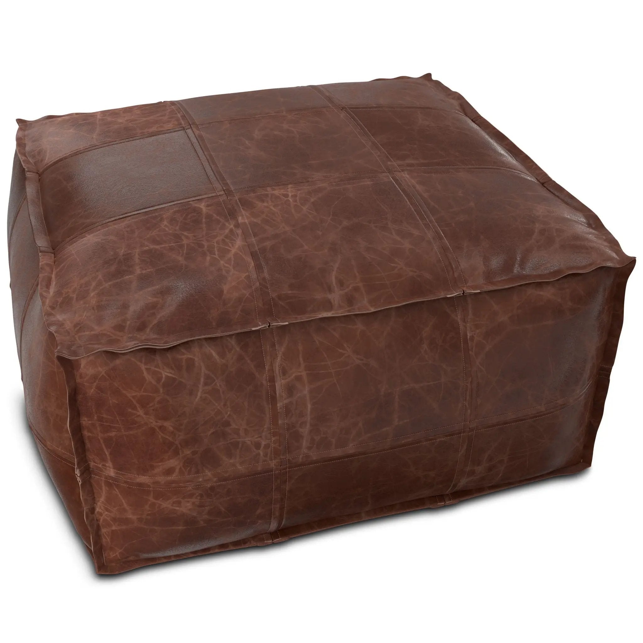 Sheffield - Handcrafted Square Pouf by Unique Piece Furniture