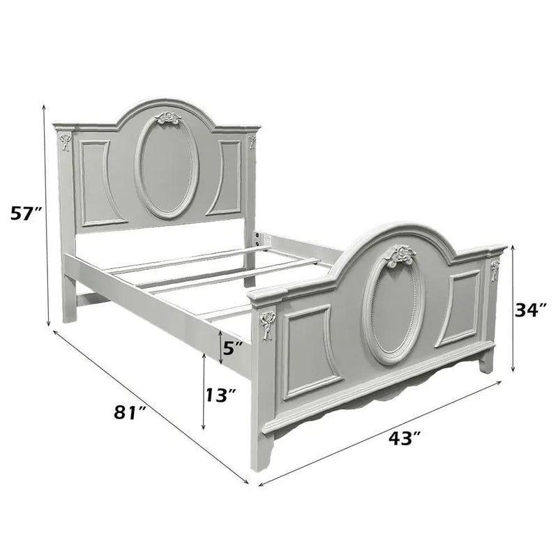 Flora - Panel Bed by Unique Piece Furniture