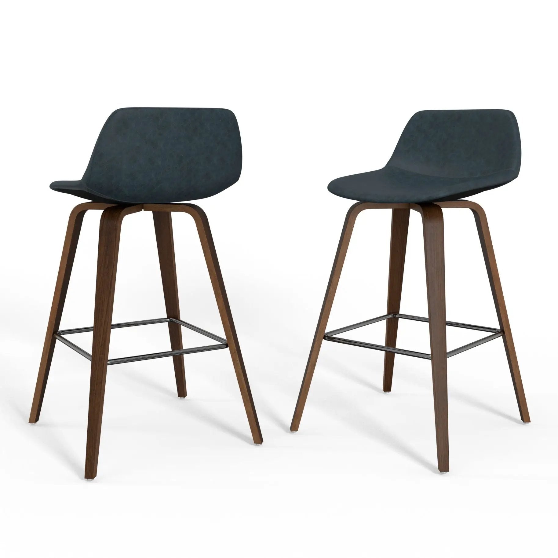 Randolph Bentwood - Counter / Bar Height Stool (Set of 2) by HouseOfZazla