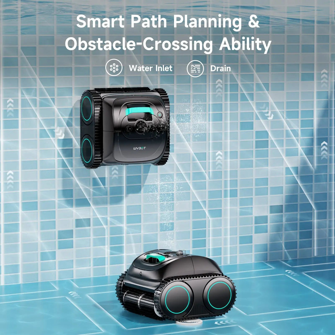 WYBOT Full Pool Solution Bundle-C1 & F1 by WYBOT
