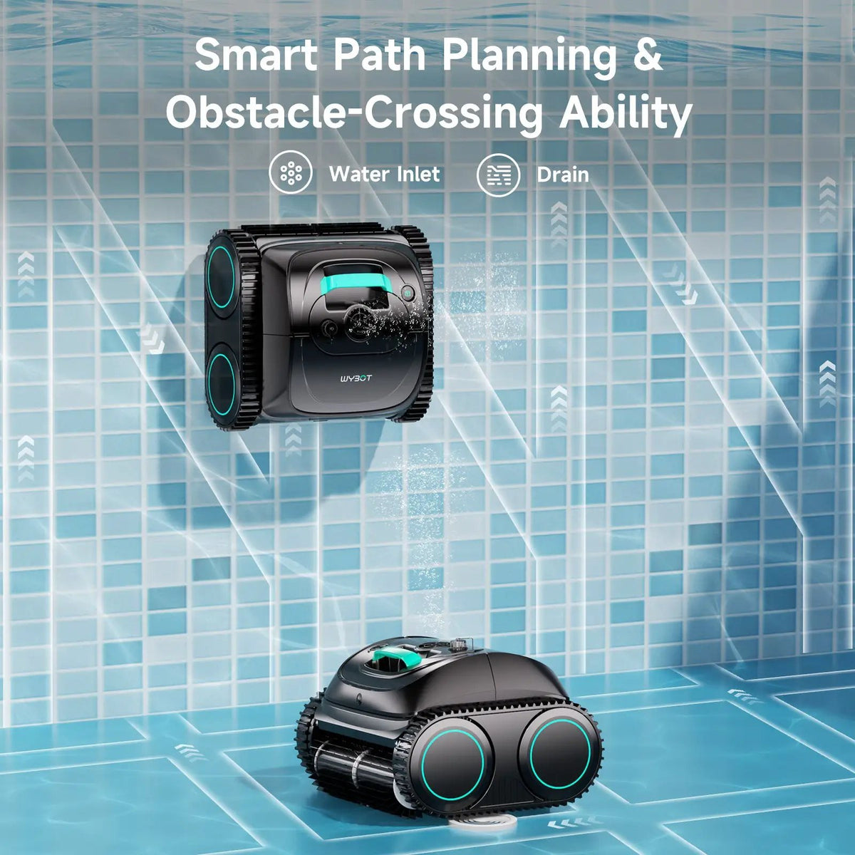 WYBOT Full Pool Solution Bundle-C1 & F1 by WYBOT