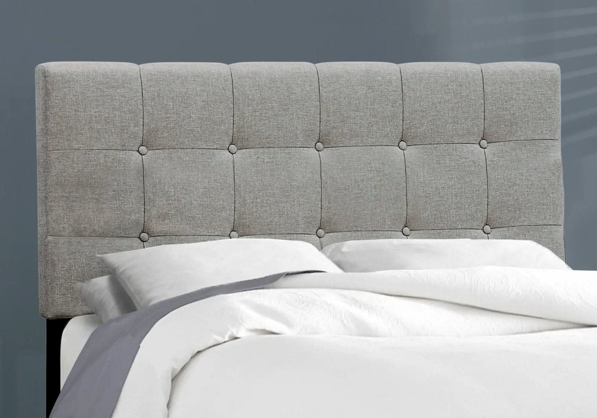 Bed, Upholstered, Frame Only, Transitional by Unique Piece Furniture