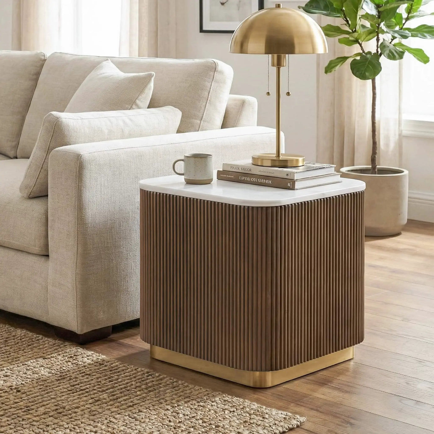 Contemporary Square Table by Unique Piece Furniture