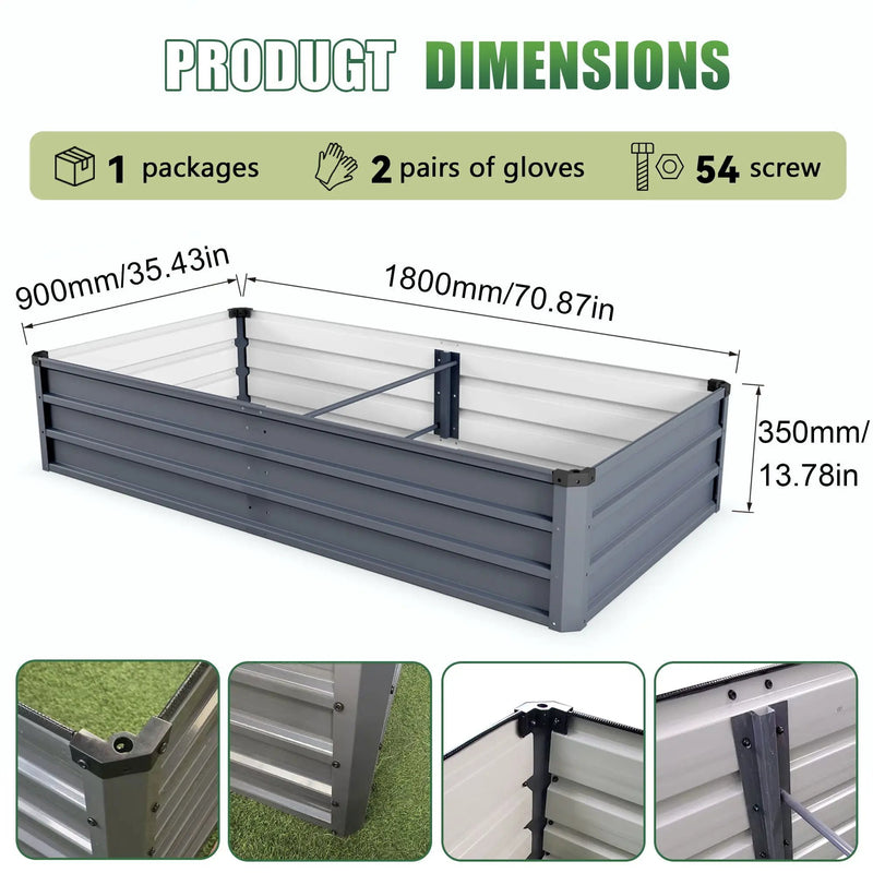 Large Garden Bed For Outdoor by HouseOfZazla