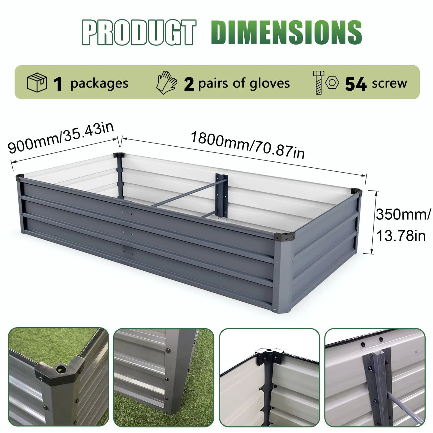 Large Garden Bed For Outdoor by Unique Piece Furniture