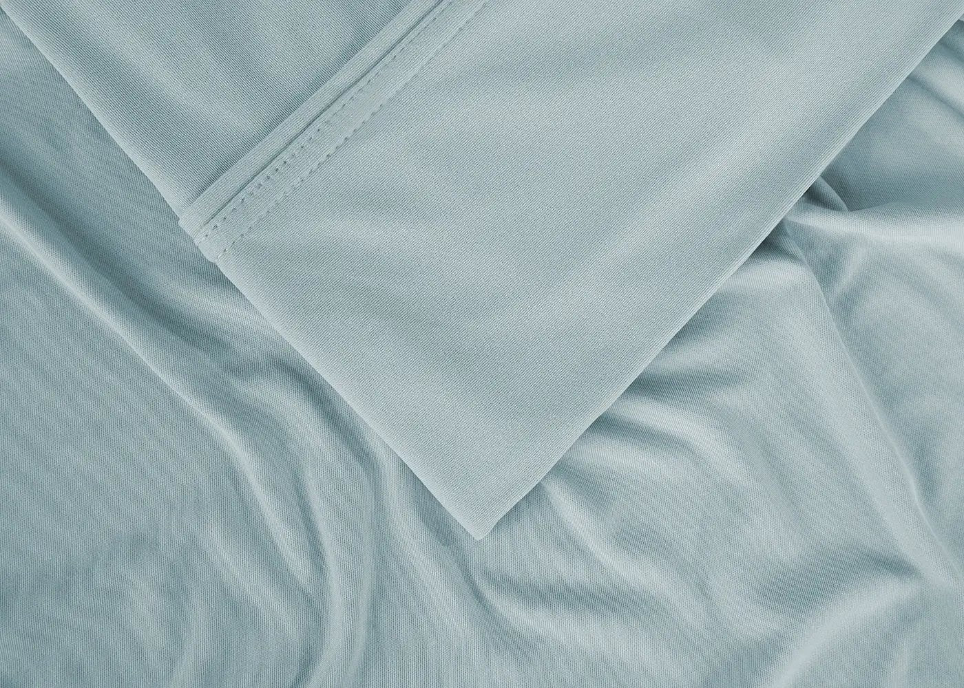 BedGear Vertex Sheet Set, Misty Blue, Split King / Split Cal King by HouseOfZazla