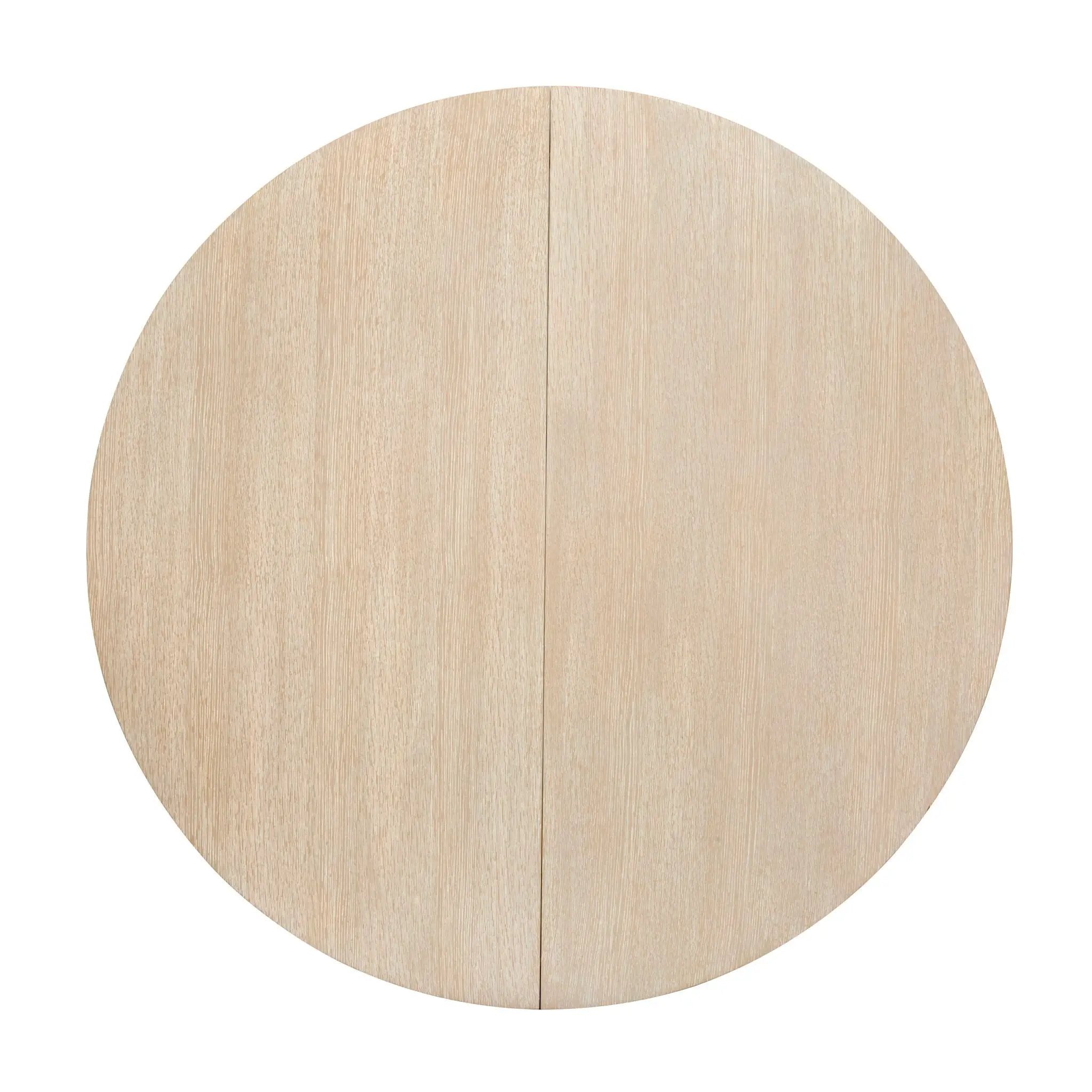 Echo Isles - Extendable 54" Round Dining Table - Sea Pearl And Driftwood by Unique Piece Furniture