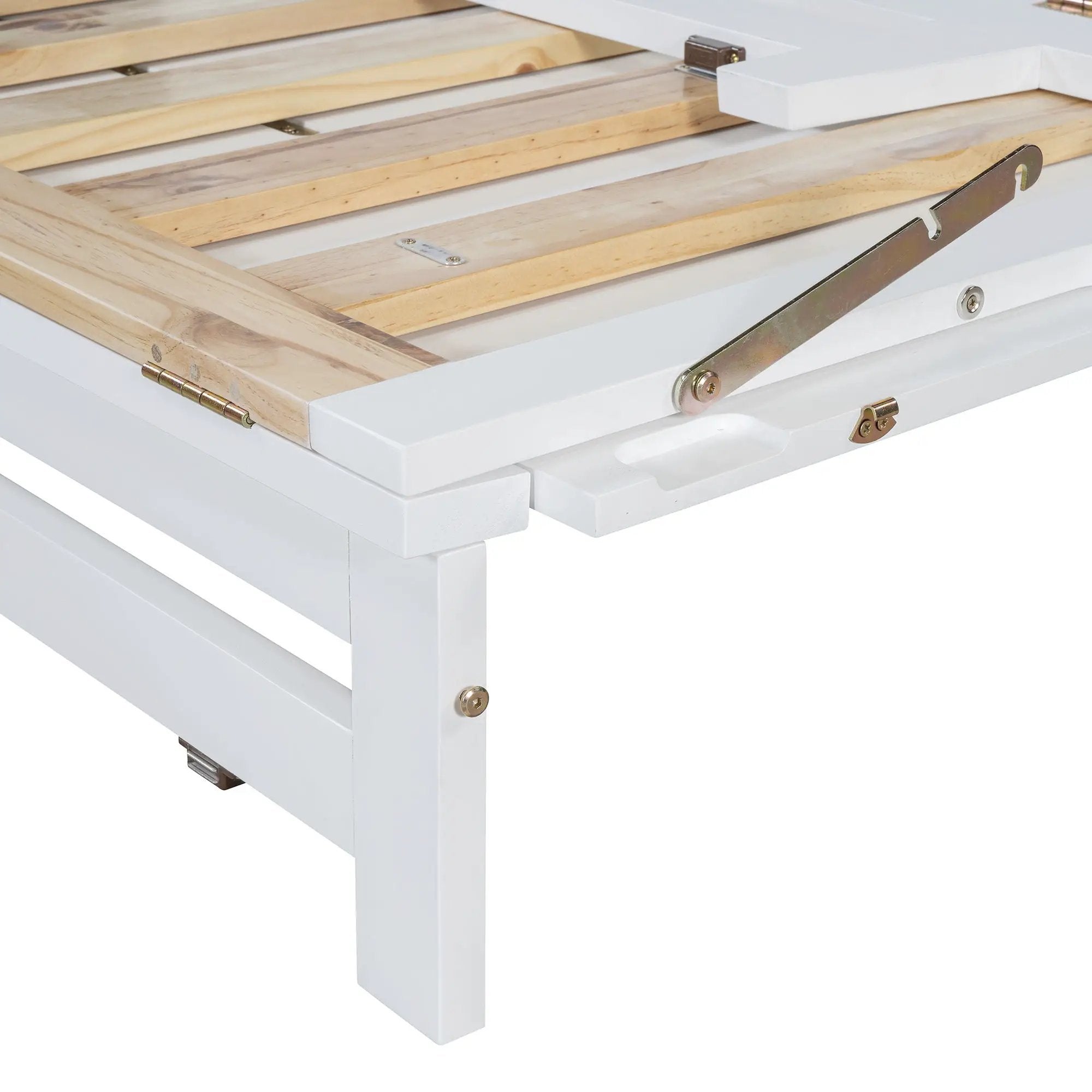 Murphy Bed With Iron Legs, Modern Design