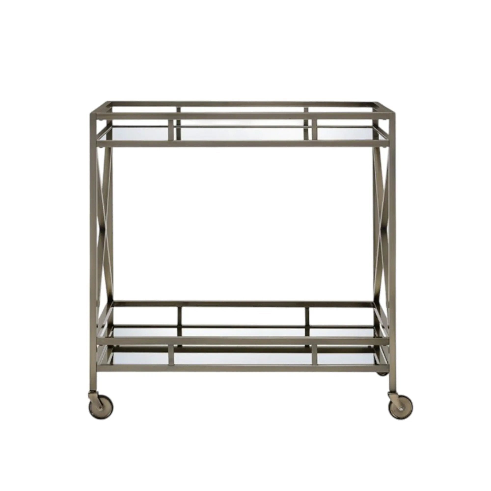 Kristensen - Serving Cart - Antique Gold by HouseOfZazla