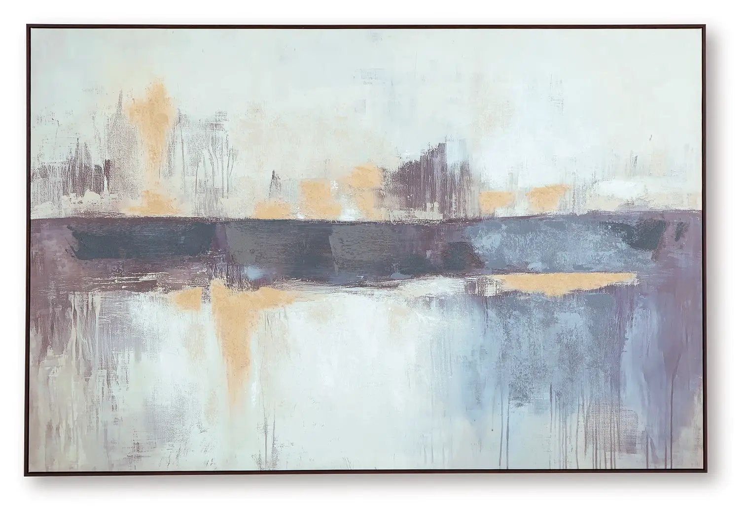 Gatesford - Wall Art - Blue / White / Tan by Unique Piece Furniture