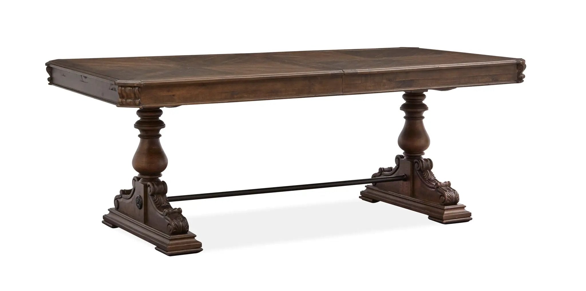 Durango - Trestle Dining Table - Willadeene Brown by Unique Piece Furniture
