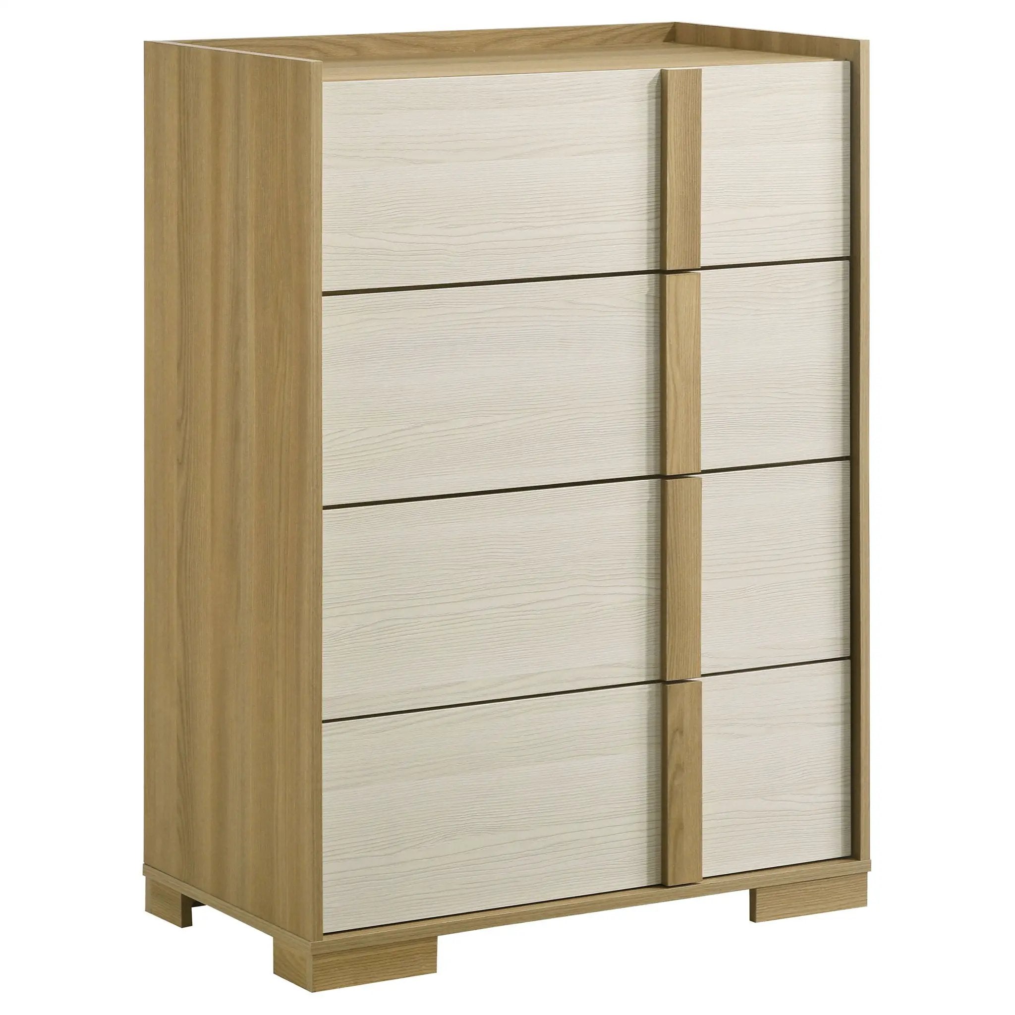 Hyland 4-drawer Chest of Drawers Natural by Unique Piece Furniture