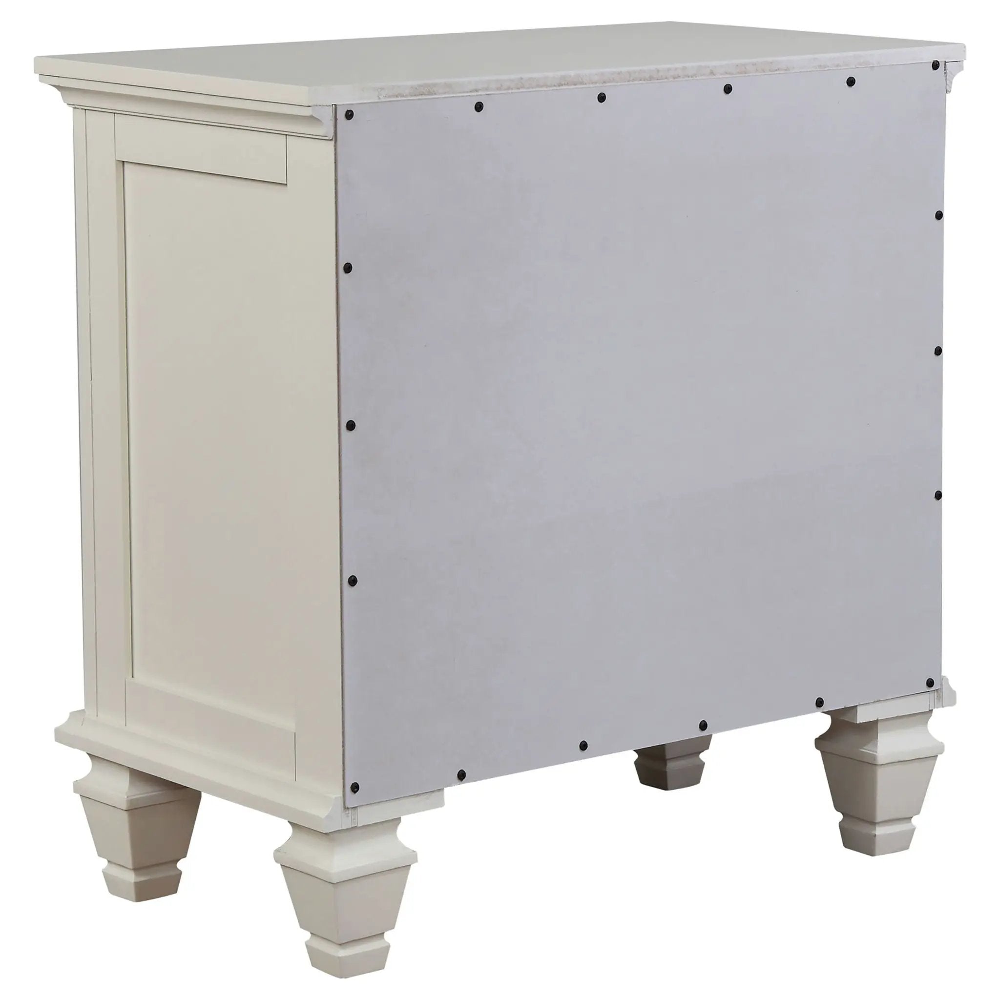 Sandy Beach 5-piece Queen Bedroom Set Cream White by Unique Piece Furniture