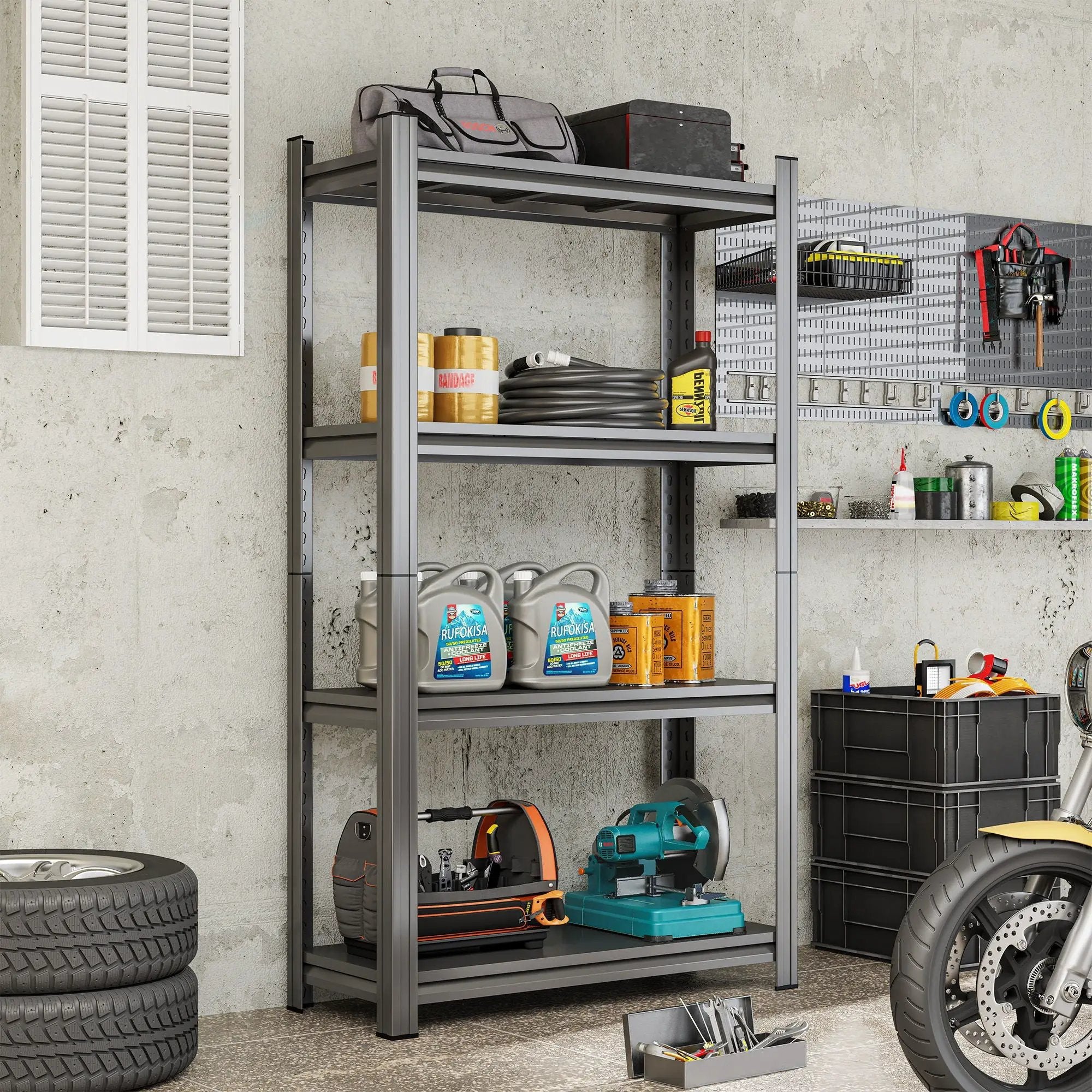 Adjustable Garage Shelf by HouseOfZazla