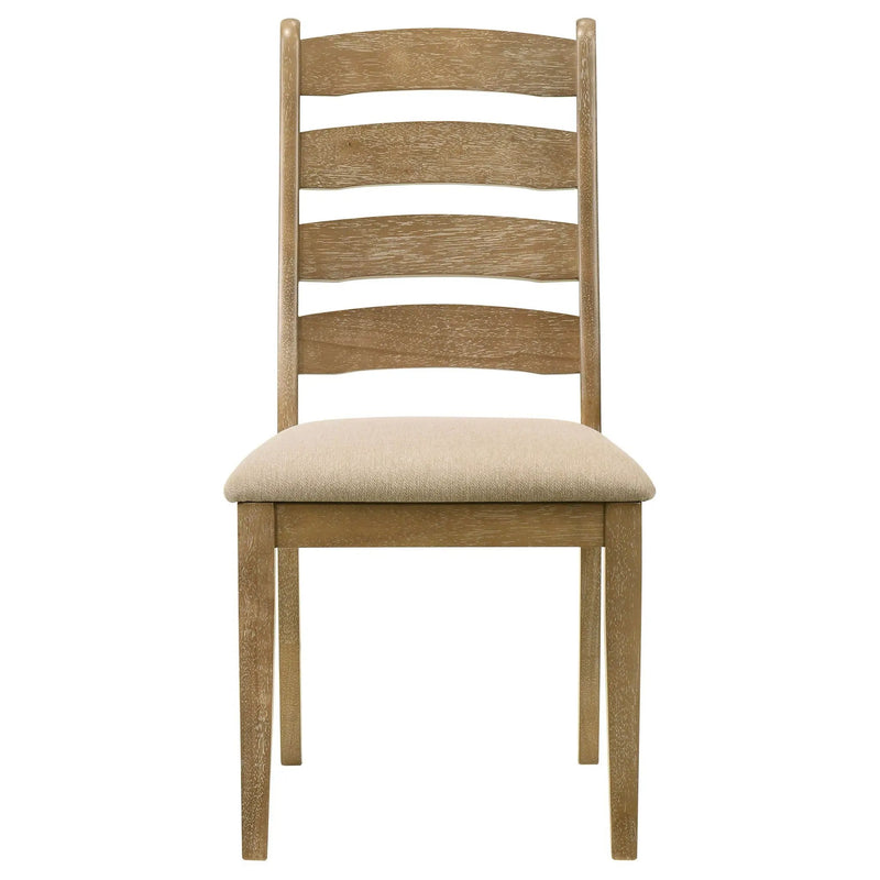 Danvers Wood Dining Side Chair Brown Oak (Set of 2) by Unique Piece Furniture