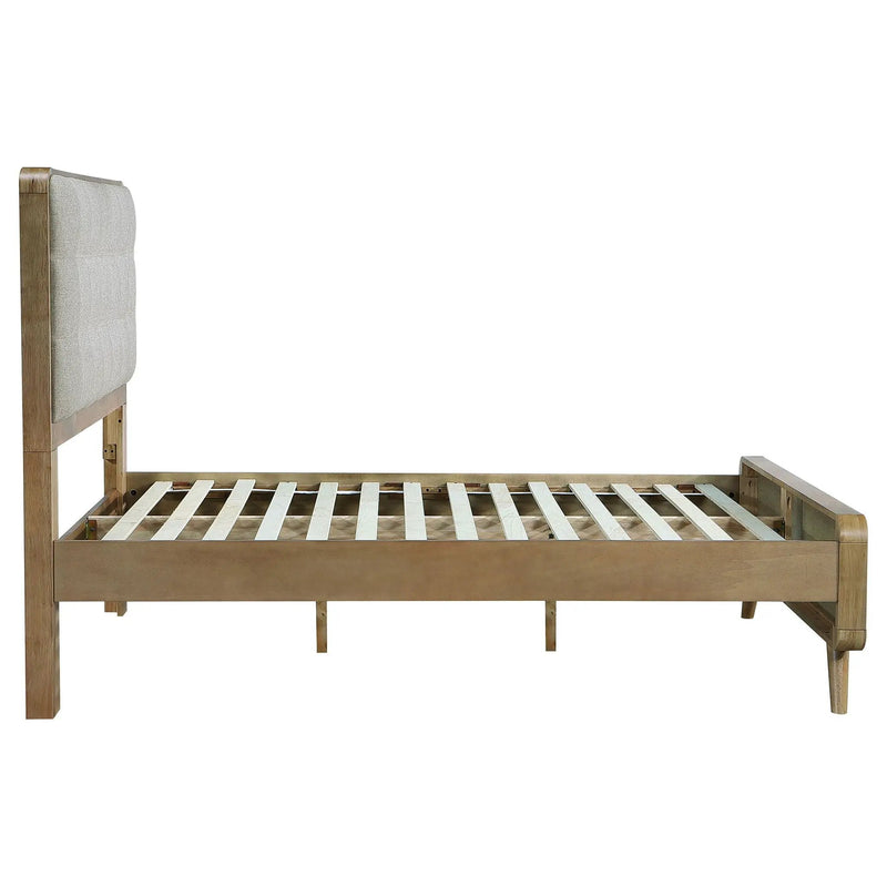 Robyn Wood Full Platform Bed Light Ash by Unique Piece Furniture