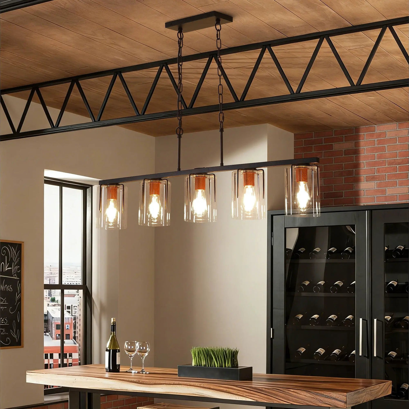 Adjustable Pendant Lighting by Unique Piece Furniture