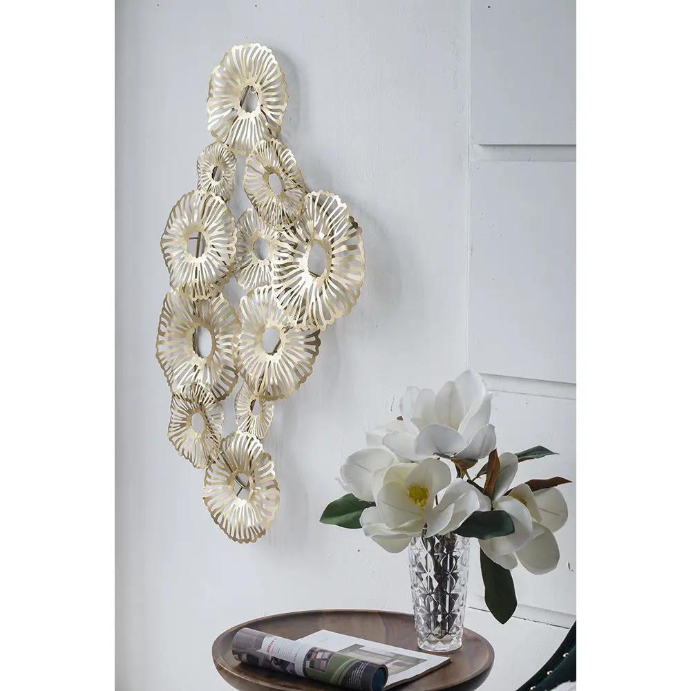 Iron Wall Art - Gold by HouseOfZazla