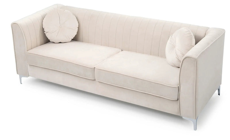 Delray - Micro Suede Sofa by Unique Piece Furniture