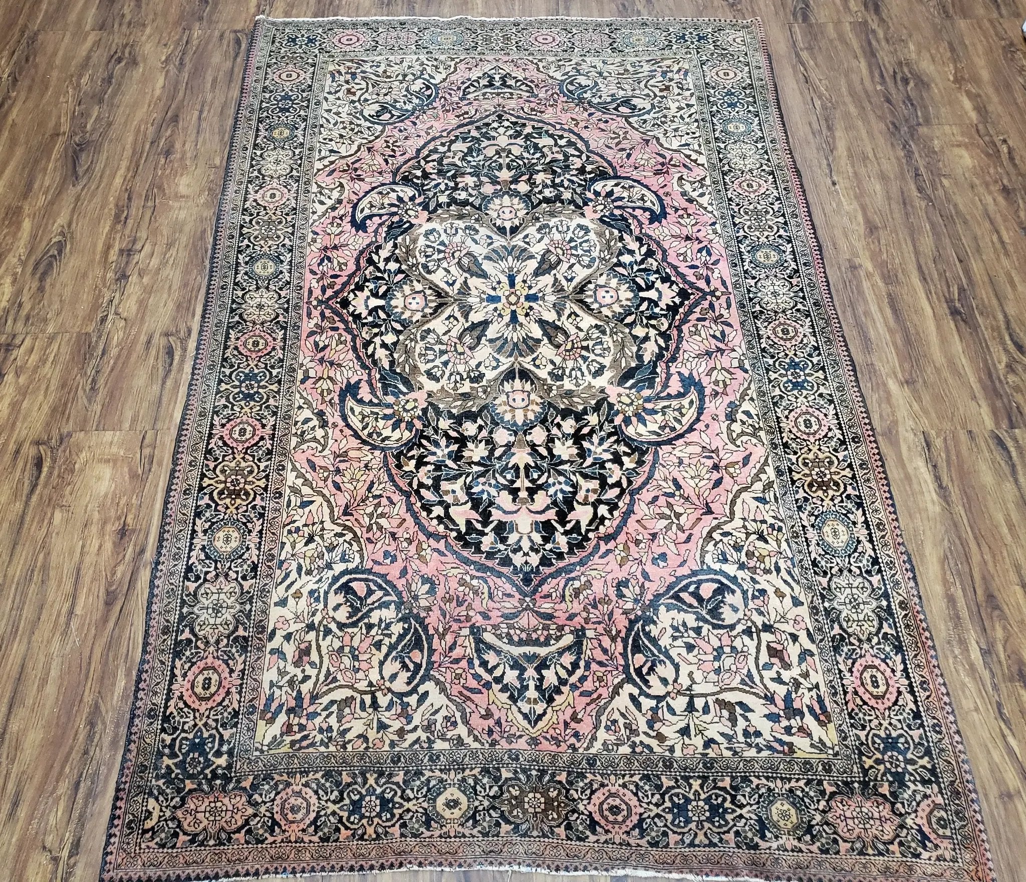 Antique Persian Farahan Rug, 4'1" x 6' 5" by Jewel Rugs