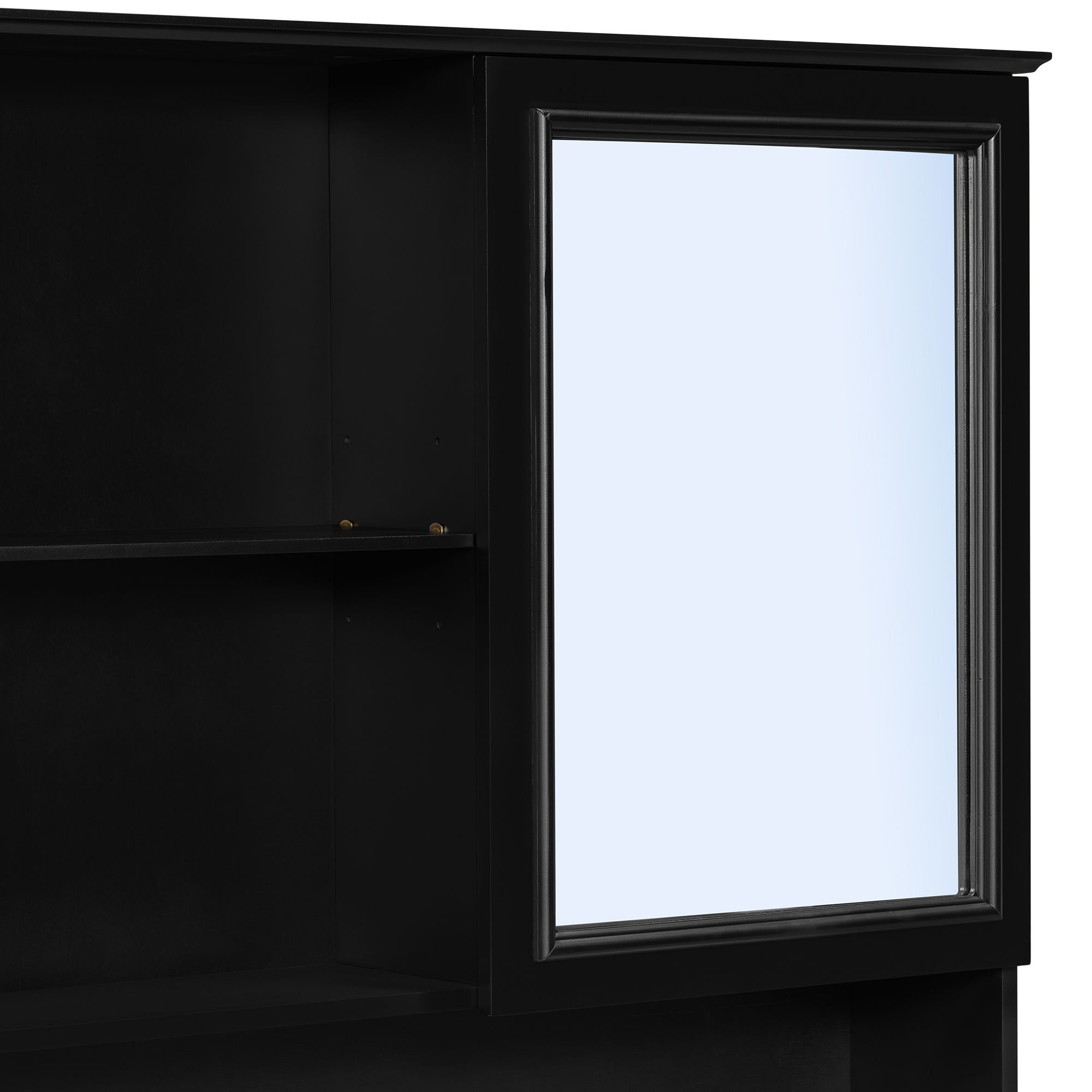 Wall Mounted Bathroom Medicine Cabinet With Double Mirrored Doors by HouseOfZazla