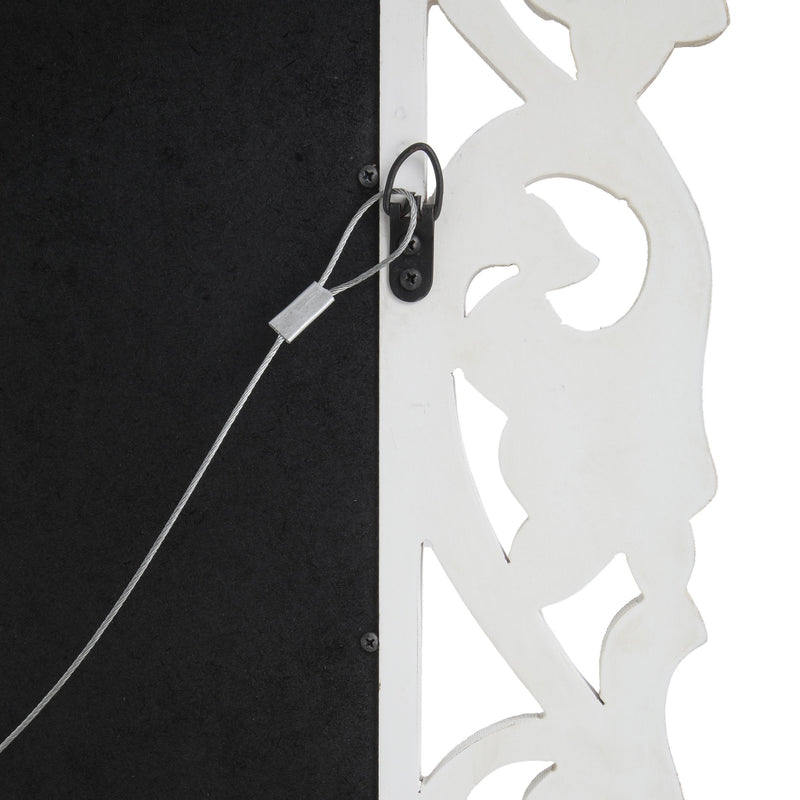 Rectangle Carved Mirror by HouseOfZazla