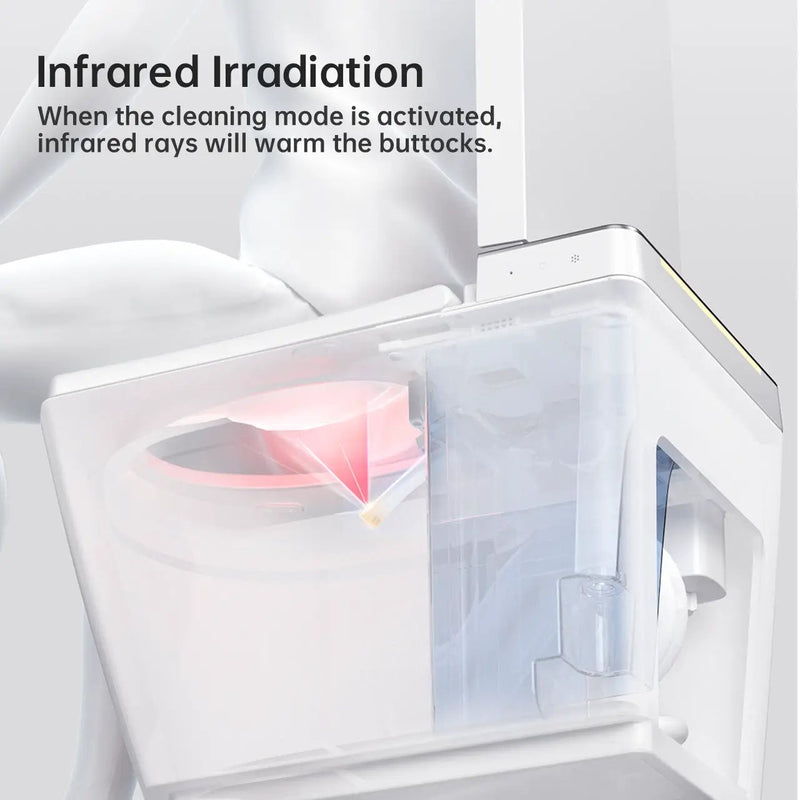 Modern Integrated Smart Toilet by HouseOfZazla