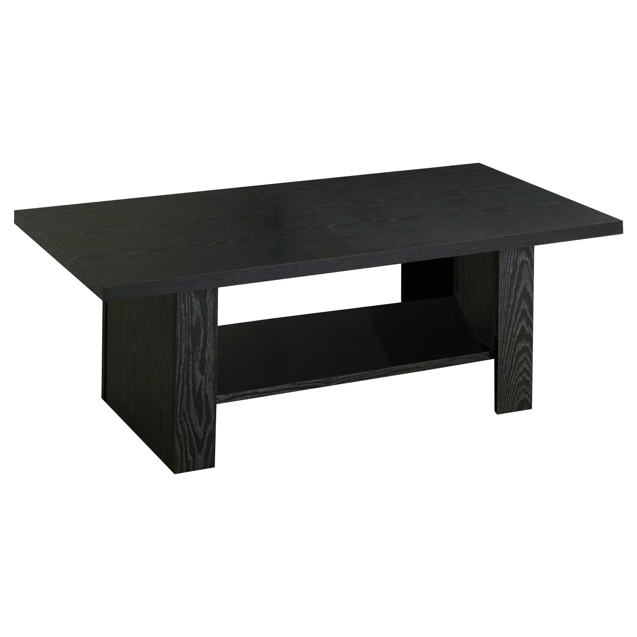Salton - 3 Piece Coffee Table Set - Black by HouseOfZazla