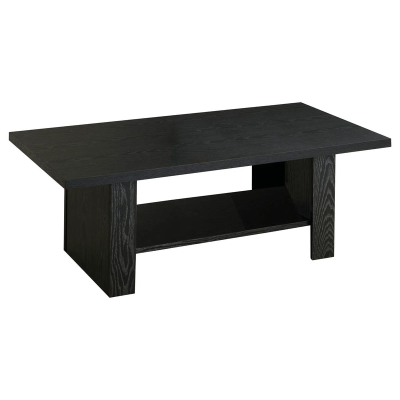 Salton - 3 Piece Coffee Table Set - Black by HouseOfZazla