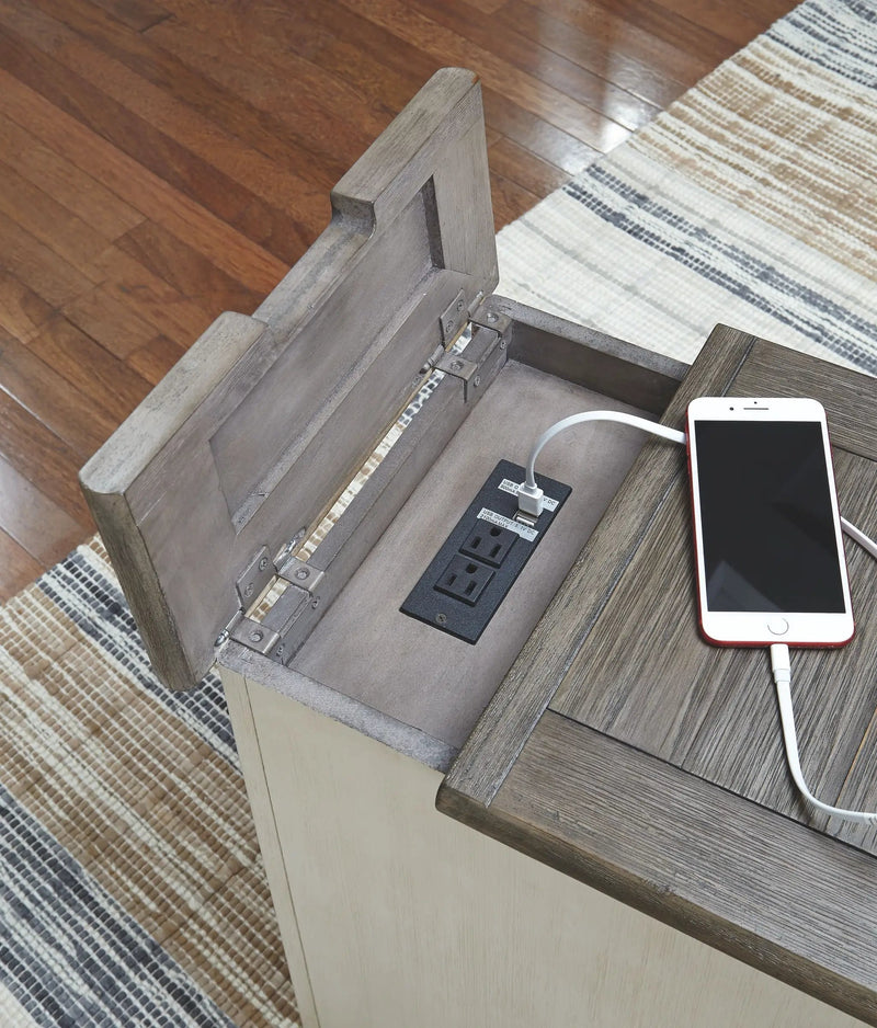 Bolanburg - Chair Side End Table by Unique Piece Furniture