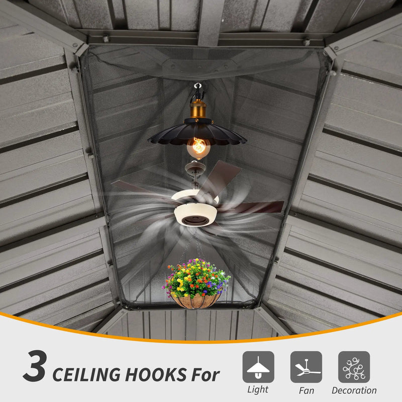 8' x 10' Hardtop Gazebo by HouseOfZazla