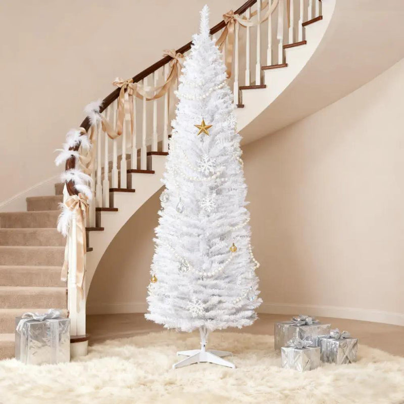 Slim Xmas Tree - Artificial Pencil Christmas Tree by HouseOfZazla