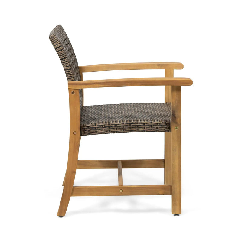 Hampton Dining Chair Set of 2 - Brown by HouseOfZazla