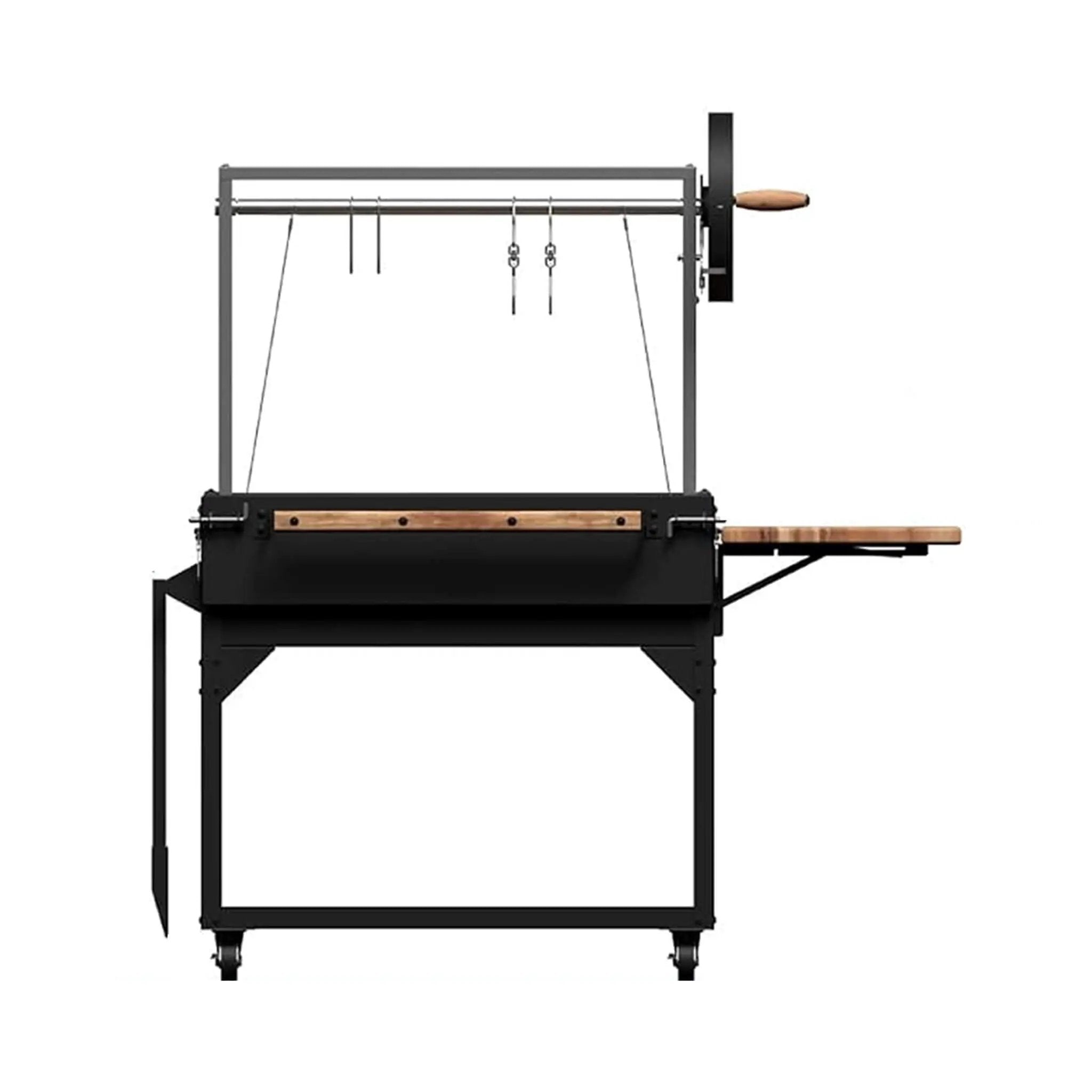 [04X02FT] Heavy-Duty Argentine Santa Maria Heritage Wood Fire And Charcoal BBQ Grill (SAK81735) by SAKSBY WHOLESALE