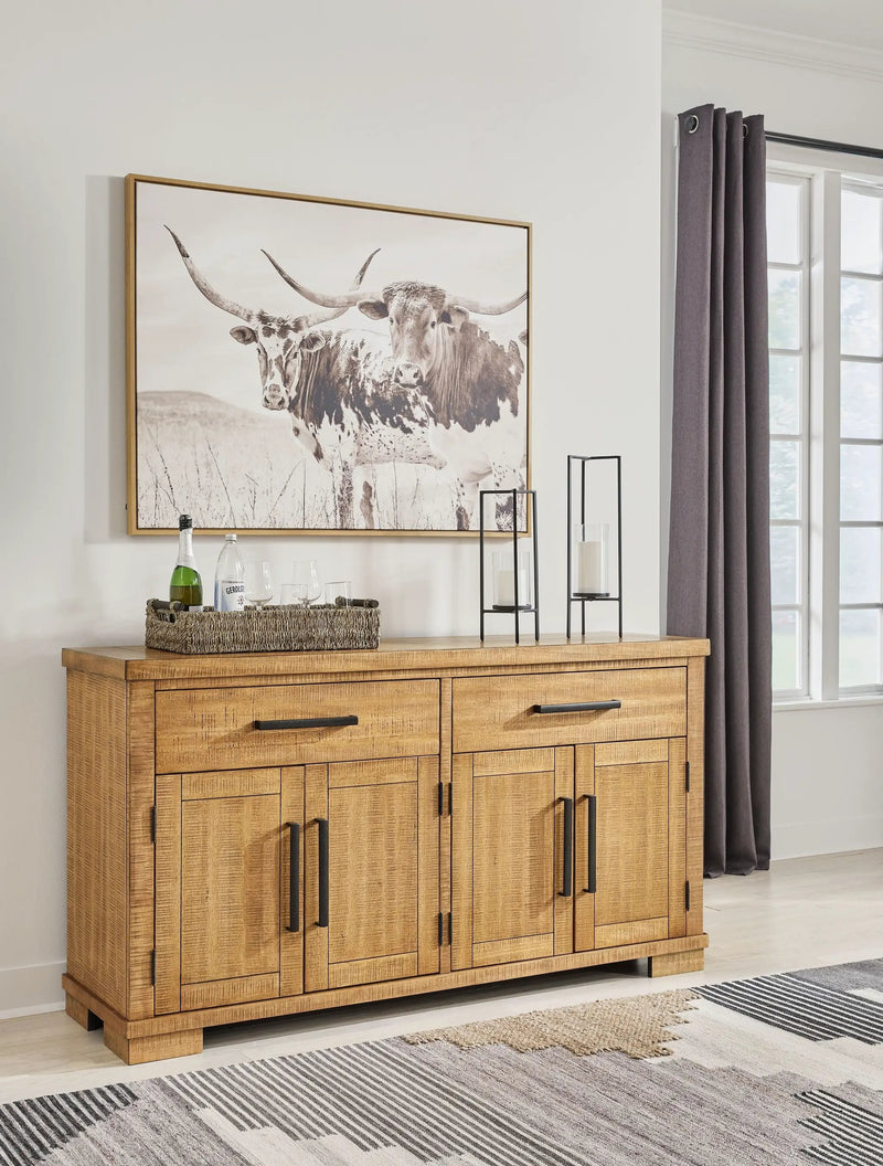 Havonplane - Dining Room Server - Brown by Unique Piece Furniture