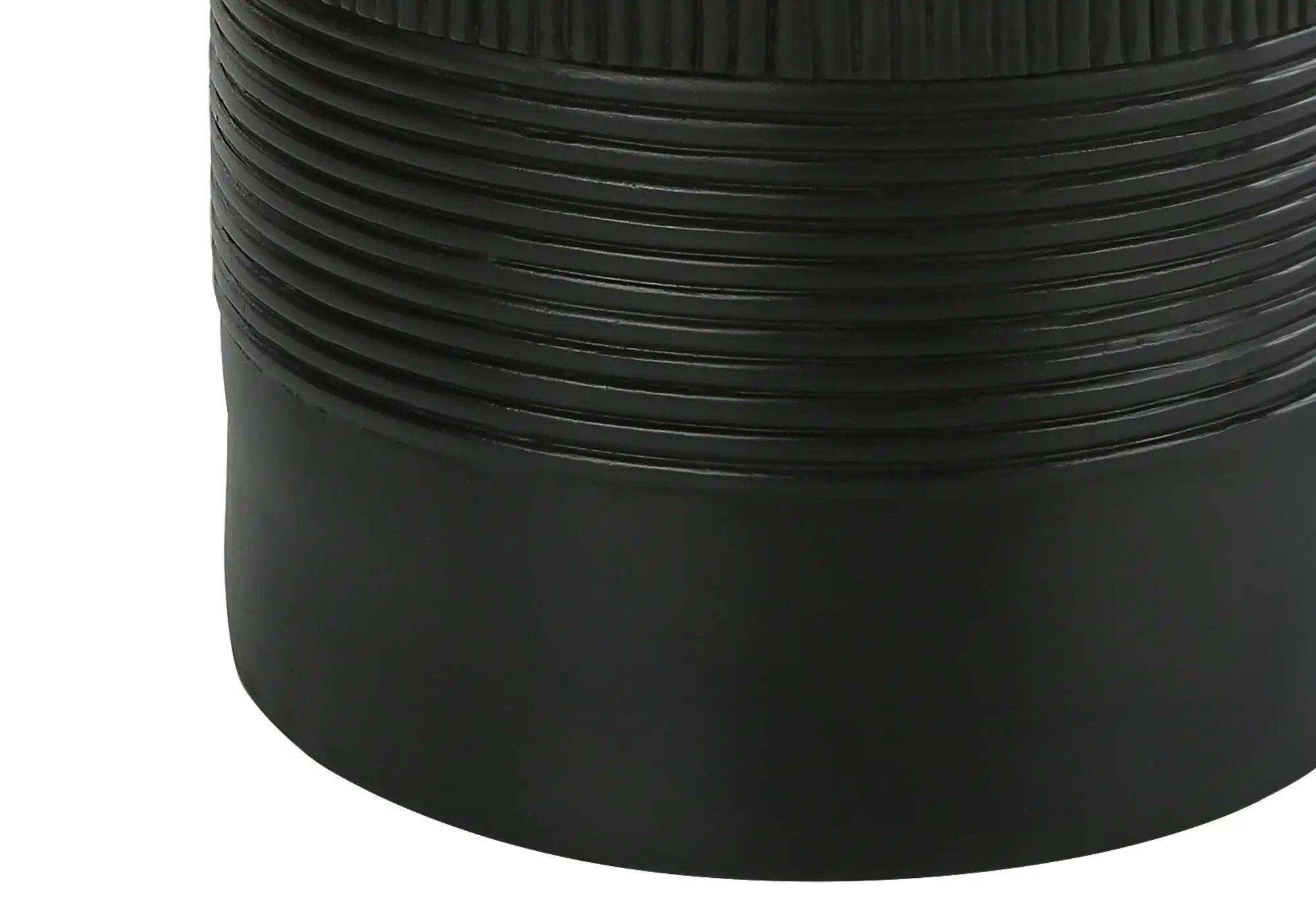 Table Lamp, Lighting, Resin, Contemporary - Black / Cream by Unique Piece Furniture