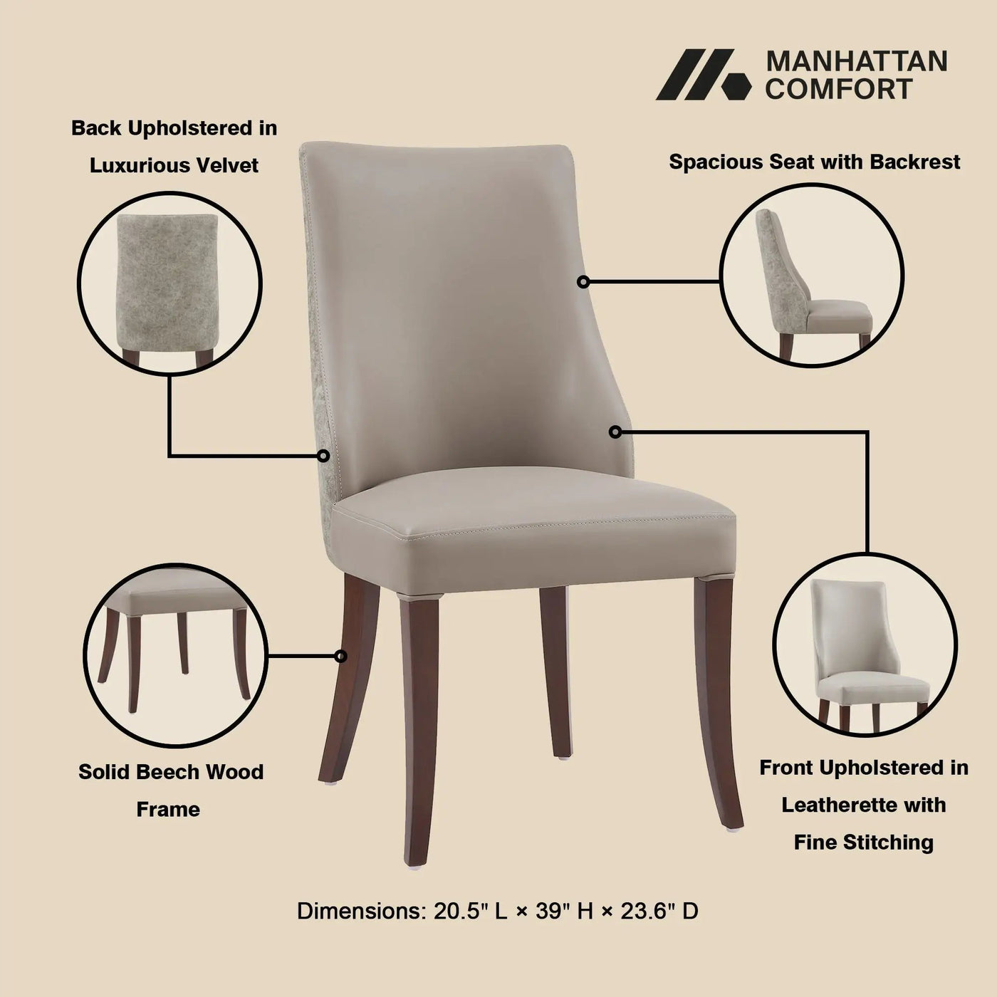 Connie - Dining Chair (Set of 2) by HouseOfZazla