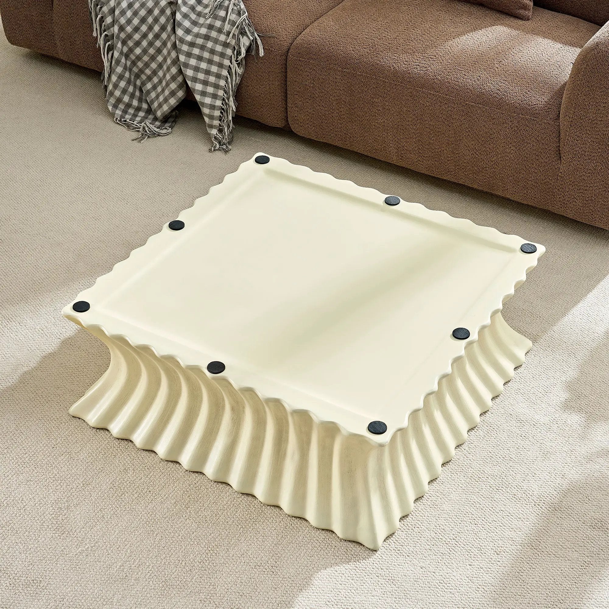 35.43 Inch Square Coffee Table by HouseOfZazla